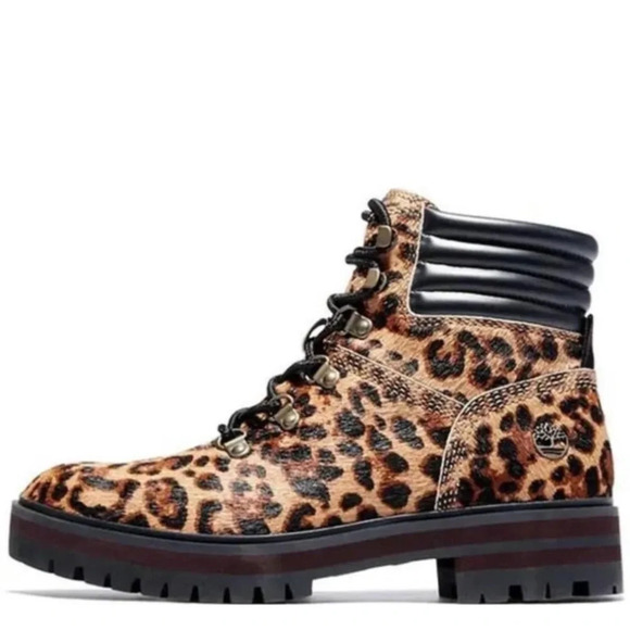 Timberland London Square Mid Hiker MD Cheetah 8 NIB - Picture 1 of 6